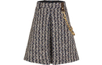 LOUIS VUITTON Casual Long Skirt Women's Black