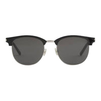 SAINT LAURENT Acetate Metal Round Sunglasses Unisex Black