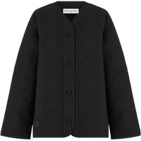 DIOR FW24 Puffer Jacket Women's Black
