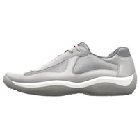 PRADA America's Cup Low Top Casual Shoes 3.5cm Unisex Gray