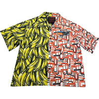 PRADA FW23 Shirt Men's Yellow Red