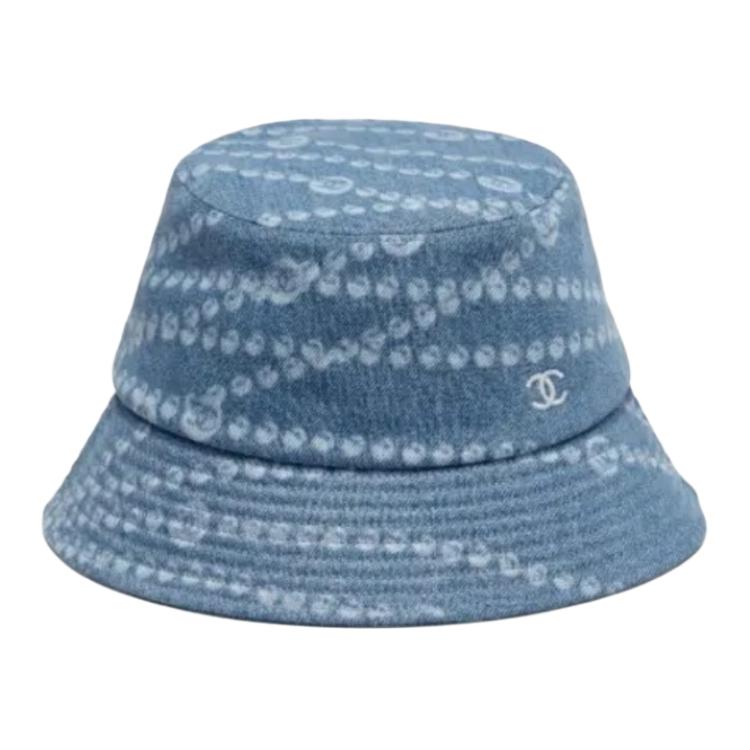 CHANEL - Bucket Hats Unisex Blue