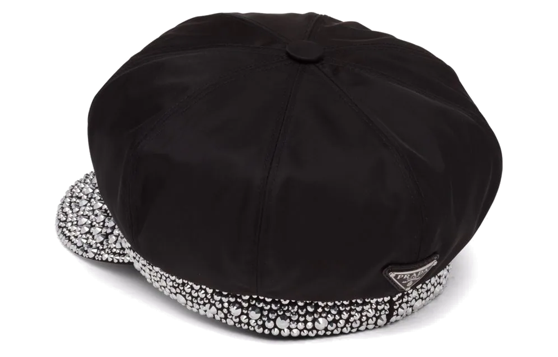 PRADA 2010s Rhinestone embellished Cap