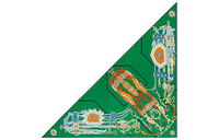 HERMES Knit Scarves Women's Green