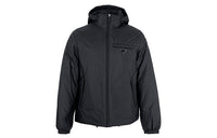 PRADA Logo Hooded Puffer Jacket
