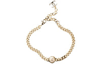 CHANEL Necklaces Women's Gold