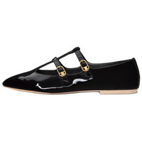CELINE Les Ballerines CELINE Babies Black Patent Women's