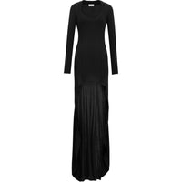 SAINT LAURENT SS24 Long-Sleeved Dresses Women's Black