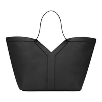 SAINT LAURENT Cow Leather Tote Bag, Shopping Bag, Handbag Women's Black
