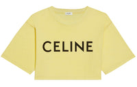 CELINE SS22 T-Shirt Women's Yellow