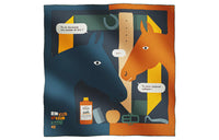 HERMES Silk Scarves Women's Brown