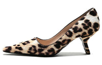 PRADA Satin Pumps 'Leopard' Women's