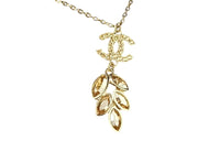 CHANEL Necklaces Women's Gold