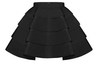 LOUIS VUITTON Casual Short Skirts Women's Black