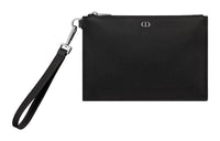 DIOR Cow Leather Clutch Men's Black