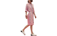 HERMES Long-Sleeved Dresses Women's Pink