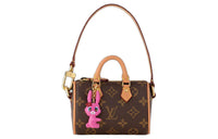 LOUIS VUITTON Sun Yitian Collaboration Speedy Canvas One Shoulder Handbags Women's Brown