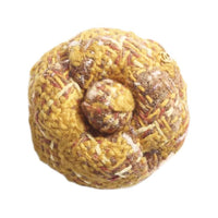 CHANEL Wool Cotton Brooches Women's Yellow