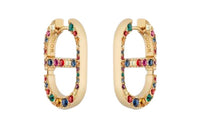 DIOR Earrings Women's Gold