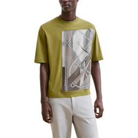 HERMES T-Shirt Men's Clove Green