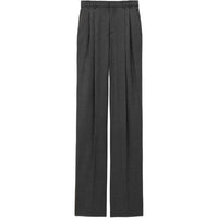 SAINT LAURENT Wide Leg Pant 'Anthracite'