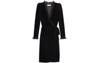 SAINT LAURENT Long-Sleeved Dresses Women's Black