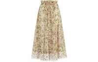 DIOR SS23 Casual Long Skirt Women's Ecru