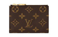 LOUIS VUITTON Monogram Coated Canvas Wallet Women's Light Green