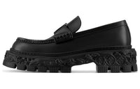 LOUIS VUITTON Loafers Men's Black