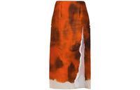 PRADA Casual Long Skirts Women's Orange