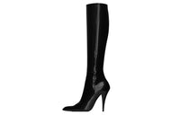 SAINT LAURENT Jones Knee-High Boots 11cm Women's Black