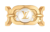 LOUIS VUITTON My Lv Chain Pearls Ring
