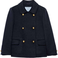PRADA Double Breasted Long Sleeved Jacket