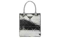 PRADA Calfskin Handbag Regular Women's White
