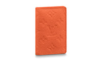 LOUIS VUITTON Pocket Organizer Orange