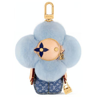 LOUIS VUITTON Vivienne Leather Pendant Bag Merchandise Women's Blue