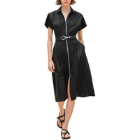 HERMES SS24 Short-Sleeved Dresses Women's Black