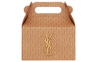 SAINT LAURENT Vegetable-Tanned Leather Handbag Regular Men's Brown