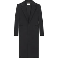 SAINT LAURENT Tailored Single-breasted Coat