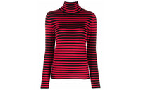 SAINT LAURENT FW21 Slim Fit Knitwear Women's Red