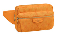 LOUIS VUITTON Outdoor Bumbag Monogram Denim Ocre