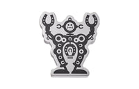 HERMES Metal Brooches Unisex Silver