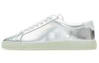 SAINT LAURENT Andy Metallic Sneakers Women's
