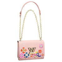 LOUIS VUITTON Twist EPI Leather Handbag, Shoulder Bag, Crossbody Bag Regular Women's Pink