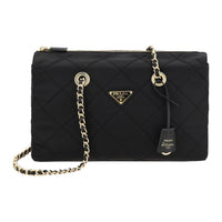 PRADA Re Edition Nylon Shoulder Bag Women's Black