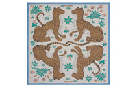 HERMES Silk Scarves Women's Blue