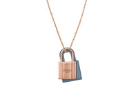 HERMES Calfskin Necklaces Women's