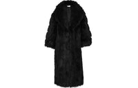 SAINT LAURENT Coats Women's Black