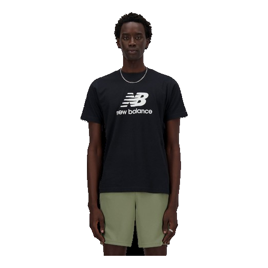 New Balance Logo T-Shirt Asia Sizing 'Black' MT41502BK