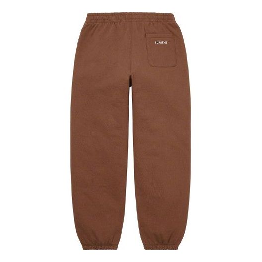 Supreme S Logo Sweatpants 'Brown Tan' SUP-FW22-023